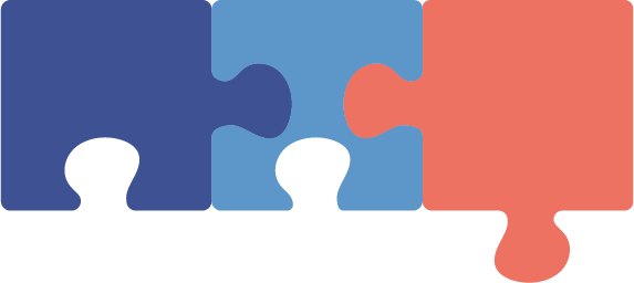 Puzzle pieces linked